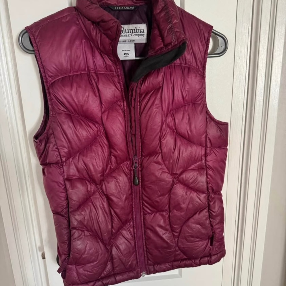 Columbia Titanium down vest - XS